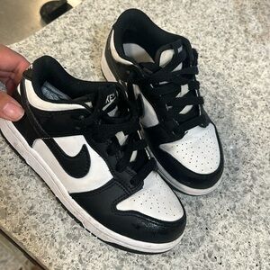 Panda dunks toddler size 12